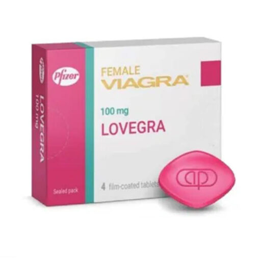 威而柔 女用威而鋼 增強女性性欲Lovegra 100mg/4粒